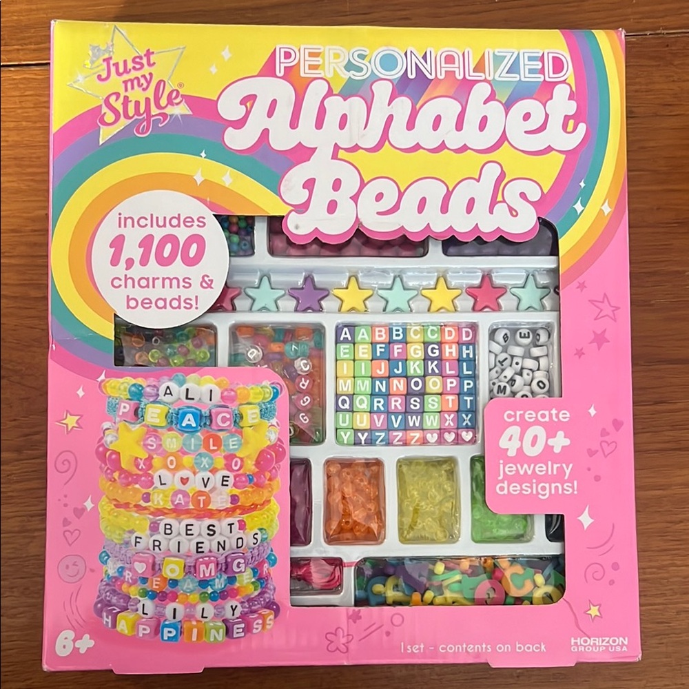 Just My Style Personalized Alphabet Beads